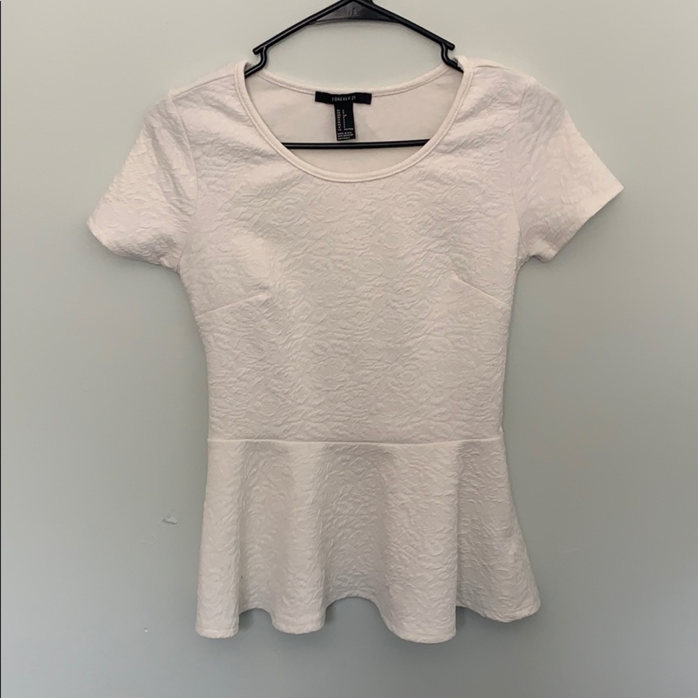 Forever21 Peplum Top